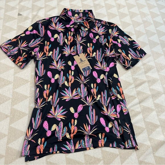 Chubbies Men's Lightweight Performance Polo neon desert - Picture 3 of 4